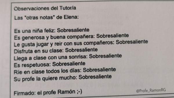 Las "otras notas"