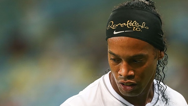 Ronaldinho sostuvo que nunca necesitó ningún tipo de ayuda en sus publicidades (Photo by Buda Mendes/Getty Images)