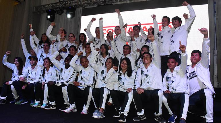 La presentación de los deportistas de Tierra de Campeones. | José Rocha