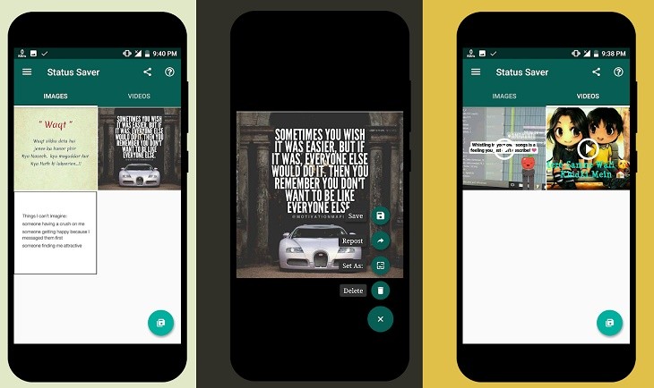 Status Saver app guardar estados de WhatsApp