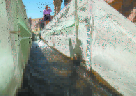 Canalización del agua del Silala