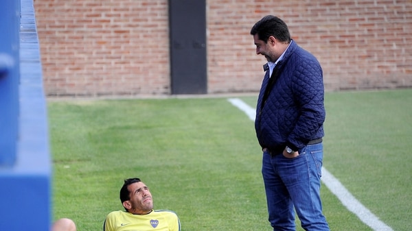 Daniel Angelici se refirió a la posible vuelta de Carlos Tevez a Boca