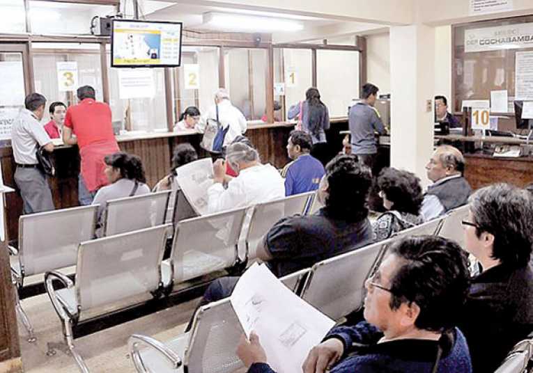 OFICINAS DEL SERECI EN COCHABAMBA.