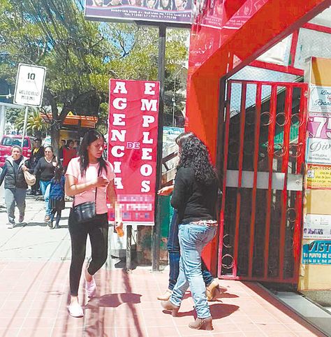 Urbano. No se sabe cuántas agencias de empleo hay; se hará un registro nacional.