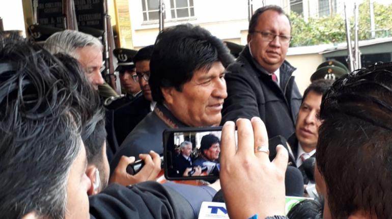 El presidente, Evo Morales. | ABI