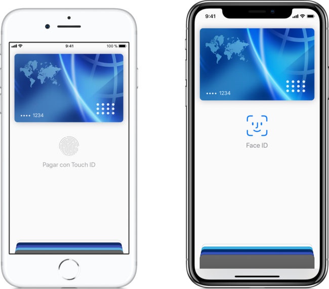 Usar Apple Pay en el iPhone X