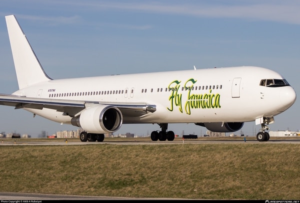 Un avión de Fly Jamaica (Archivo/Fly Jamaica Airways)