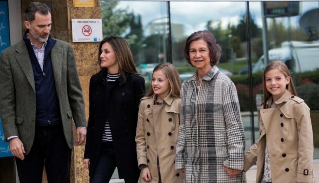 Letizia, Sofía y sus nietas reaparecen juntas tras polémico incidente
