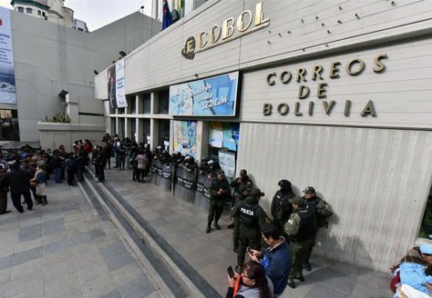 La intervención de Ecobol esta jornada. Foto: Álvaro Valero 