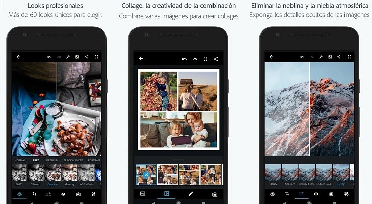 Photoshop express app editar fotos