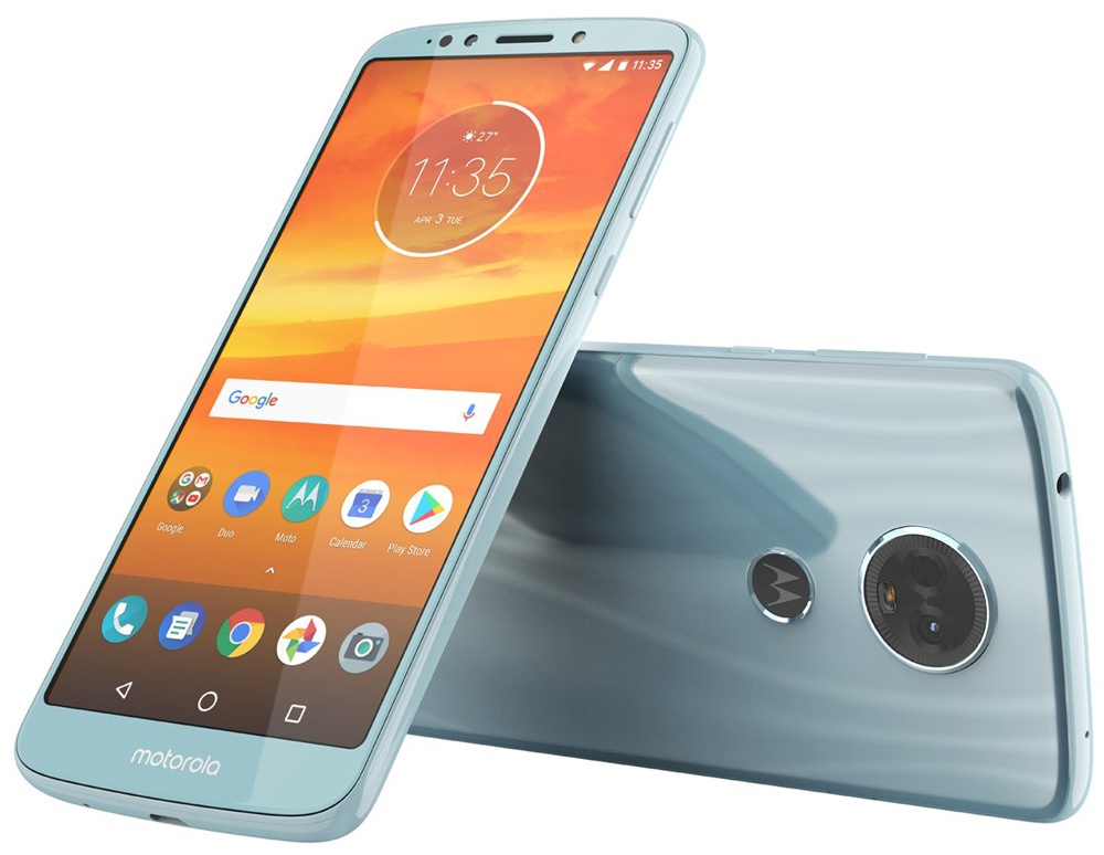 Diseño del Motorola Moto E5 Plus