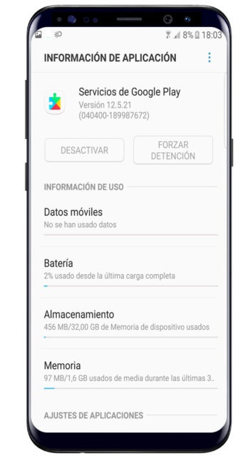 Información de Play Serivices