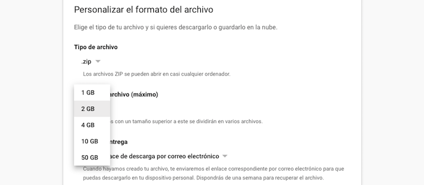 Descargar una copia de todos nuestros datos de Google