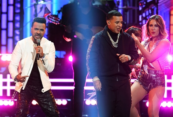 Luis Fonsi y Daddy Yankee compiten en la categoría de mejor artista latino (AFP)