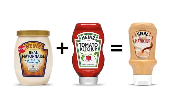 Heinz lanzó una campaña por redes sociales sobre el “mayochup” (Heinz/The Washington Post)