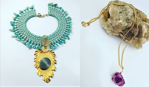 Algunos de los diseños de Dora Sánchez.