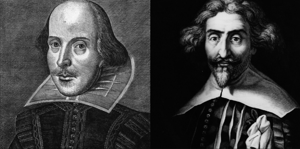 WIlliam Shakespeare y Miguel de Cervantes. Día del libro. 