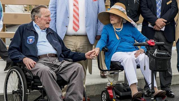 Barbara y George H.W. Bush (Getty)