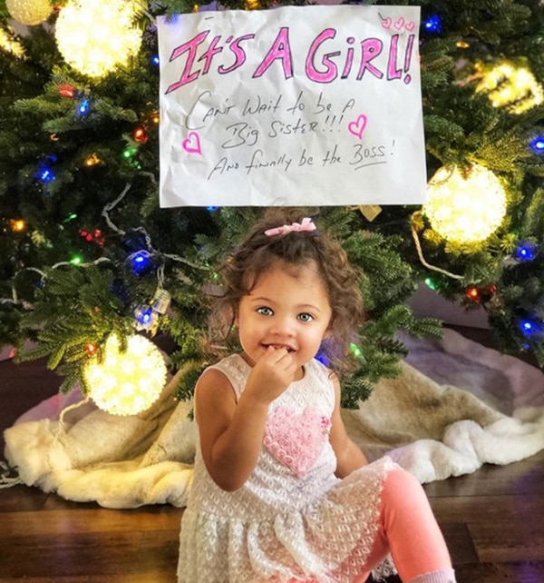 Jasmine Lia tiene 2 años de edad y es la hija mayor de Dwayne Johnson y Lauren Hashian (Instagram: La Roca)