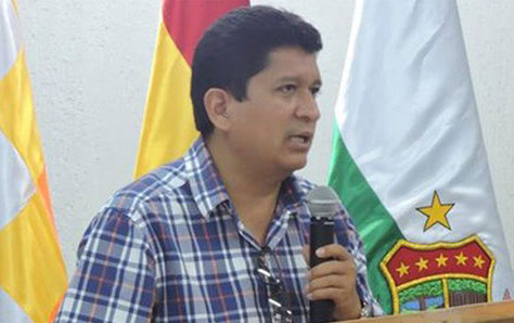 El gobernador de Pando, Luis Adolfo Flores.