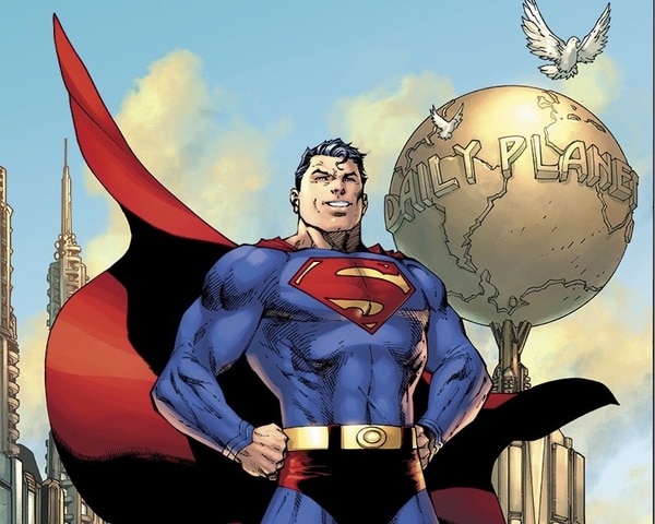 La portada del Número 1000 fue ilustrada por Jim Lee (DC Entertainment/The Washington Post)