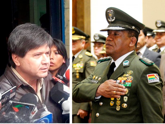 OSCAR DE LA FUENTE Y EL EXCOMANDANTE ABEL DE LA BARRA SOSTIENEN MUTUAS ACUSACIONES.