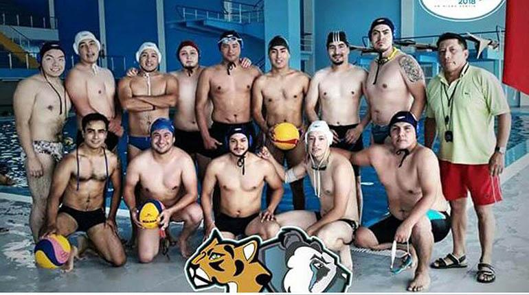 El equipo boliviano de waterpolo. | Los Tiempos