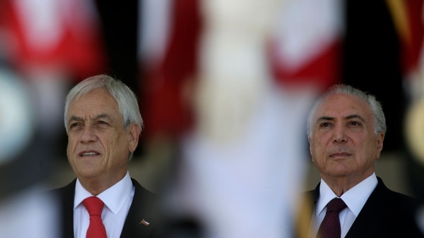 El presidente de Chile y el de Brasil discutieron sobre la crisis venezolana (EFE)