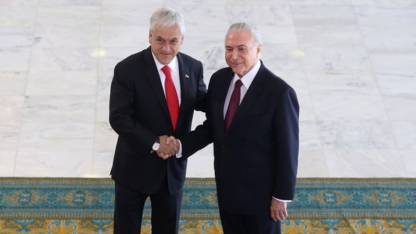 Piñera y Temer (EFE)