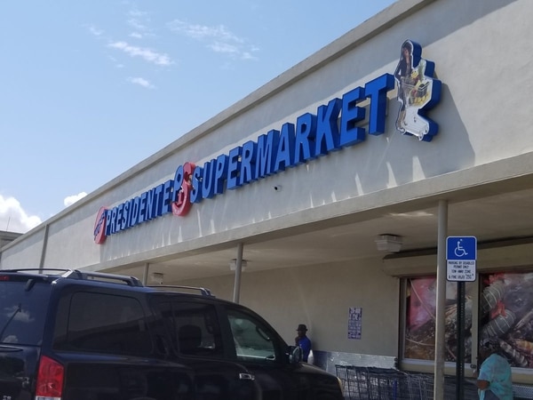 Los supermercados Presidente son muy populares en Miami, en particular entre los latinos.