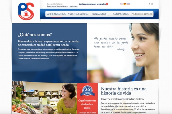 Presidente Supermarket tiene más de 30 sucursales en los condados de Miami-Dade, Broward y West Palm Beach, que comprenden todo el sur de la Florida.