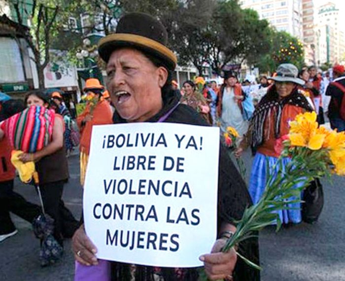 PROTESTA CONTRA FEMINICIDIOS.