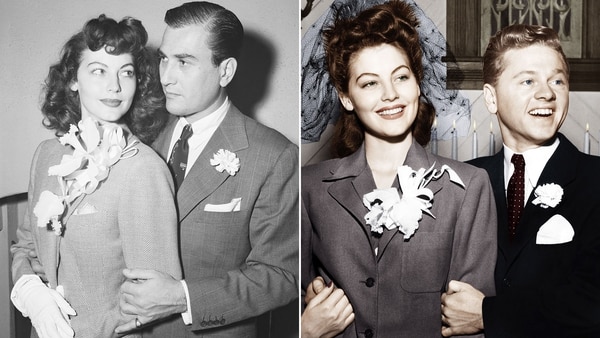 Con Artie Shaw y Mickey Rooney, tuvo matrimonios fugaces