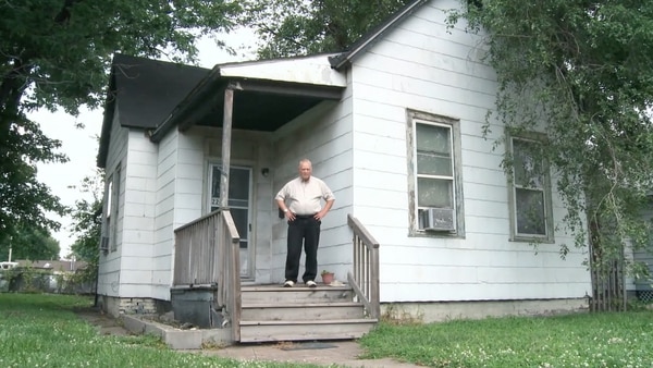 Barry en su casa en Saint Louis, Missouri.