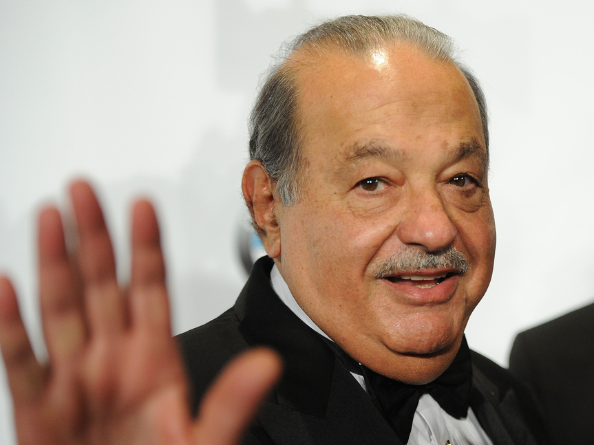 El millonario mexicano Carlos Slim.