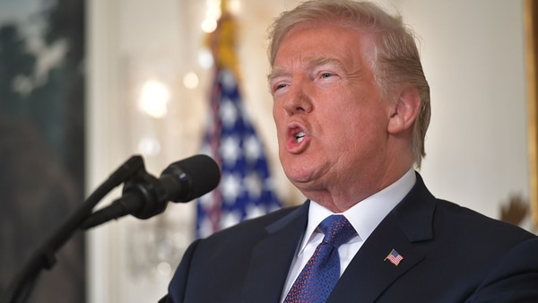 Donald Trump pidió el apoyo de las naciones africanas (AFP)