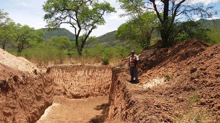 Uno de los terrenos donde Eptisa realizó trabajo de campo para el estudio de identificación del proyecto hidroeléctrico Rositas.| Foto archivo | Los Tiempos
