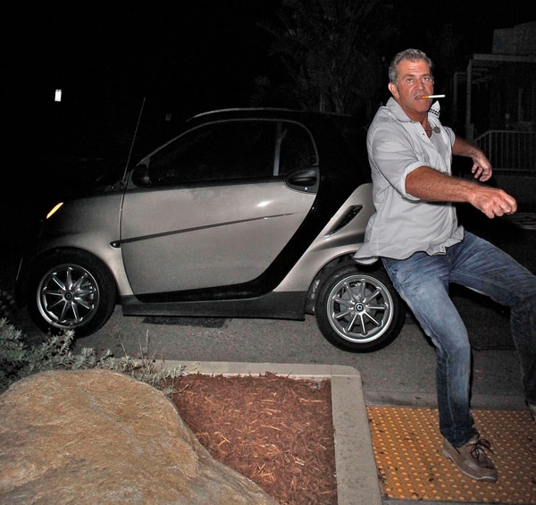 Alcohol y escándalos: Gibson coleccionó multas y arrestos por conducir borracho (The Grosby Group)
