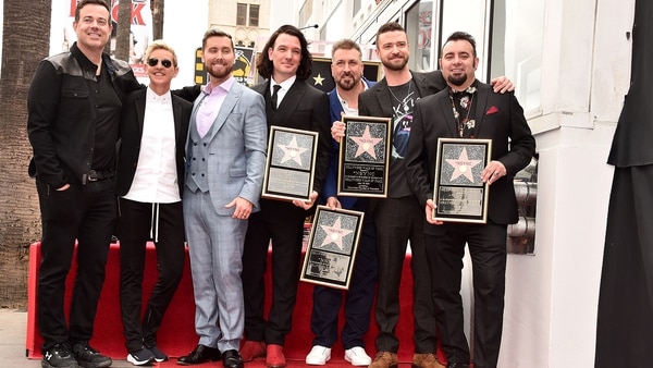 NSYNC actuaron juntos por última vez en el 2013 (AFP)