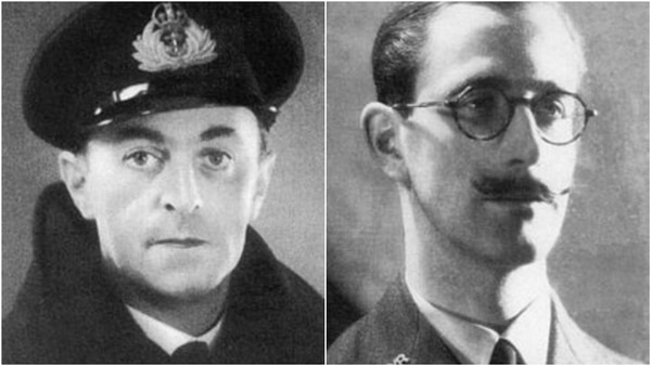 Ewen Montagu y Charles Choldmondley