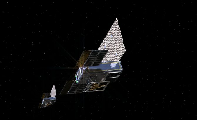 Los verdaderos Wall-E y Eva que acompañan a InSight en su viaje hacia Marte