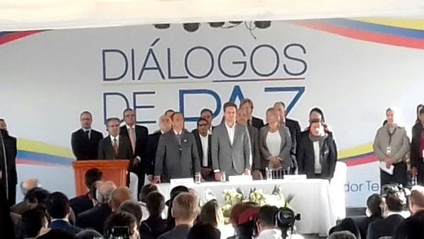 Los diálogos entre el ELN y el gobierno de Colombia comenzaron en Quito en febrero de 2017