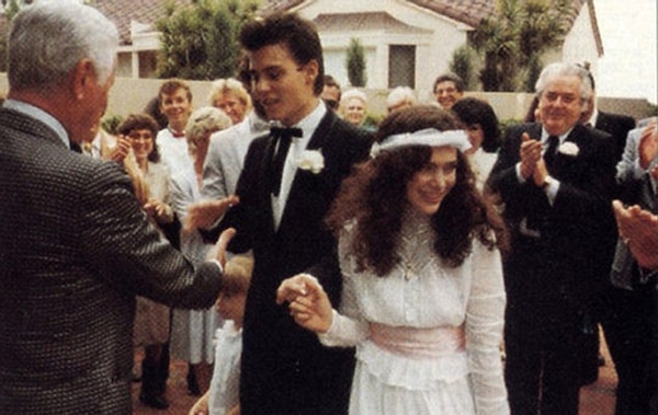 El actor se casó con la maquilladora Lori Anne Allison el 20 de diciembre de 1983