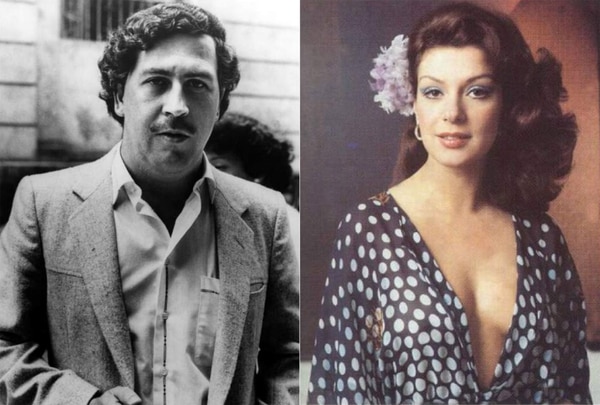 Pablo Escobar y Virginia Vallejo