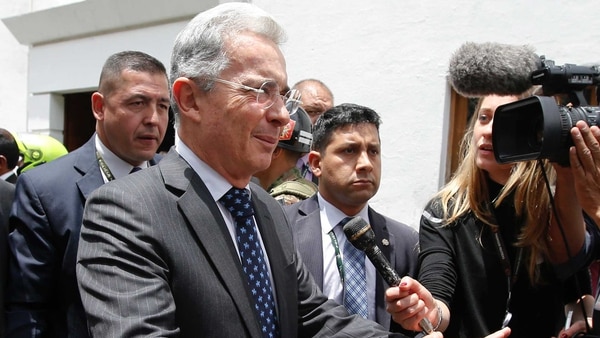 Álvaro Uribe, ex presidente de Colombia (AP)