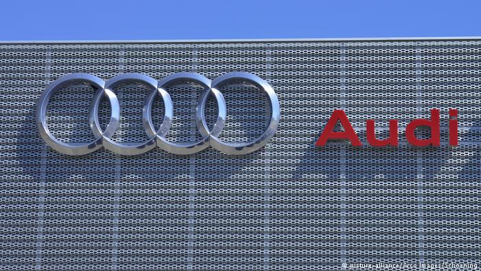 Audi Logo (picture-alliance/Arco Images/Schoening)