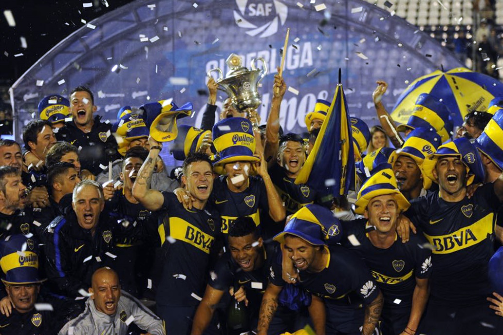 Boca campeón: el xeneize festejó en La Plata