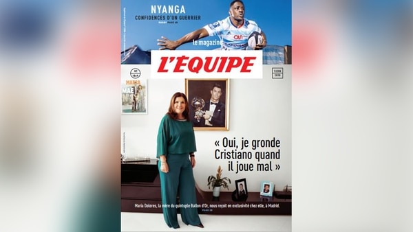 La madre de Cristiano Ronaldo, en la tapa de la revista