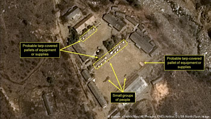  Nordkorea | Atomwaffen-Testgelände (picture alliance/dpa/AP/Pleiades CNES/Airbus DS/38 North/Spot Image)