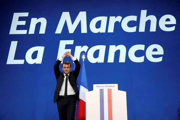 ¡En Marcha!, su partido, tiene menos de dos años de vida y muy poca estructura (REUTERS/Benoit Tessier